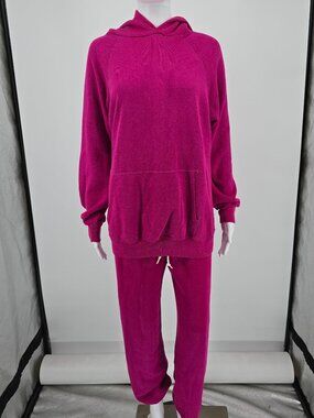 Vintage 1970s Lazarus Hoodie/Sweatshirt/Sweatpants Three-Piece Sweatsuit Set M/L